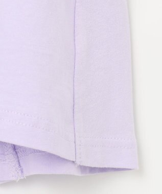 ANY KIDS 接触冷感 しろくま バックシャン Tシャツ ラベンダー×ユニコーン