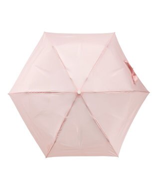 MOONBAT 【3秒でたためる傘/コンパクト】urawaza 小町(ウラワザ コマチ)  折りたたみ傘 無地 50cm ペールピンク