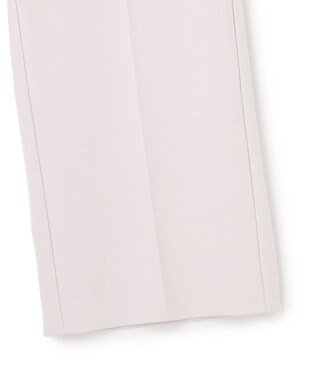 UNFILO L 【15サイズ展開/ウエストゴム】BEAUTY MOVE ワイドストレートパンツ ライトグレー