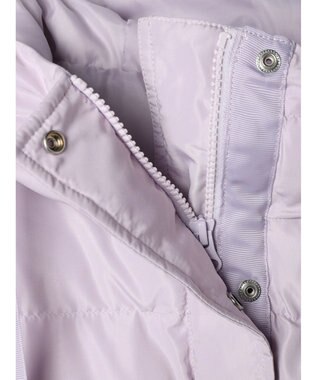 earth music&ecology フーディー中綿ブルゾン Pink