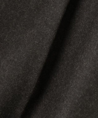 ICB 【洗える・WEB限定カラーあり】 ウールミルドサキソニー テーパードパンツ チャコール系