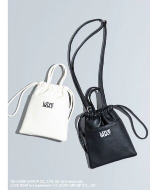 Green Parks ■別注　ＬＯＶＥ　ＢＯＡＴ　ポーチショルダー Ivory