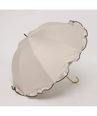 UNBILLION カシュネ cachenez / 【晴雨兼用】【日傘】 UV カット率99％以上 PUへプラムバルーンショートパラソル ベージュ