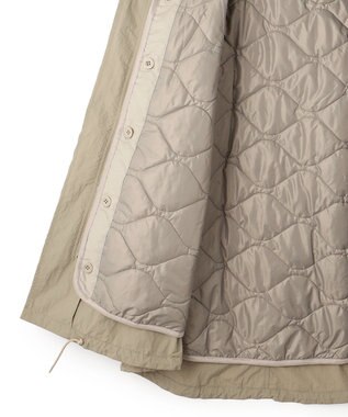 J.PRESS YORK STREET 【UNISEX】ナイロンワッシャーショートモッズコート ベージュ系