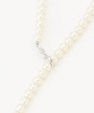 J.PRESS LADIES 【WEB限定】マルチパールラリエット ネックレス ホワイト系