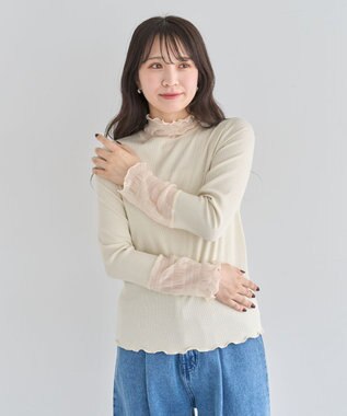 Green Parks ・Ｐｅｔｉｔ　Ｆｌｅｕｒ　チュールキリカエラメリブタート Ivory