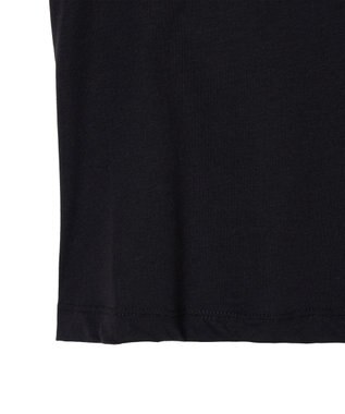 JOSEPH 【洗える】コットンシルク　ロングスリーブティーシャツ Black