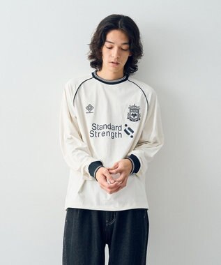 CRAFT STANDARD BOUTIQUE UVカット/イージーケア/ゲームシャツ-D Off White