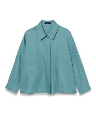 ソフトコットンシルク　シャツ