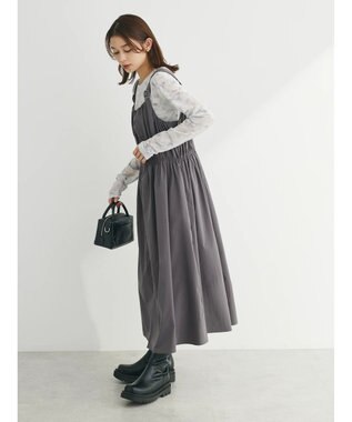 Green Parks ・ＳＵＧＡＲ　ＳＰＯＯＮ　シャーリングジャンスカ Charcoal Gray