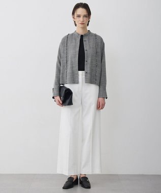 ICB L 【先行予約】シェルタリングドライオックス ワイドパンツ オフホワイト