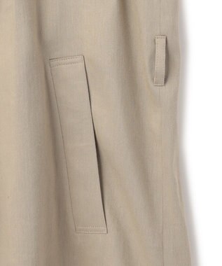 BEIGE， MICA /  リネンブレンドベルト付きジレ  L.Taupe