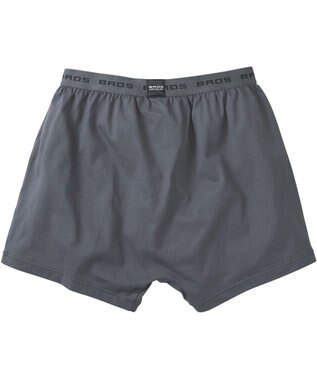 WACOAL MEN トランクス　綿100％　吸汗速乾　抗菌防臭　前開き　/ブロス　GT7300 グレー