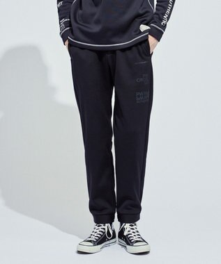 PW CIRCULUS 【防寒/裏起毛/裾2WAY】【MEN】2WAYシルエットボトム ブラック系