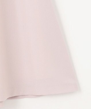 組曲 L 【WEB一部店舗限定】ウールジョーゼット キュロットパンツ ローズ系