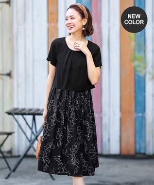 洗える 1枚でサマになるセパレート風ワンピース Tiaclasse ファッション通販 公式通販 オンワード クローゼット 洗える 1枚でサマになるセパレート風ワンピース Tiaclasse ファッション通販 公式通販 オンワード クローゼット