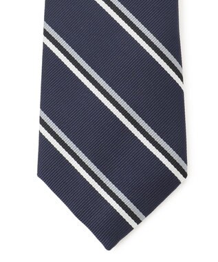 J.PRESS MEN 【定番】オーセンティックレジメンタル ネクタイ ネイビー系2