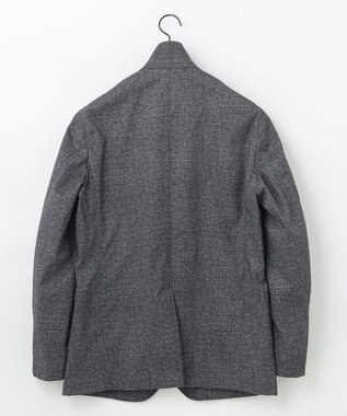 JOSEPH ABBOUD 【キングサイズ・軽量・撥水加工】メランジストレッチジャケットブルゾン グレー系