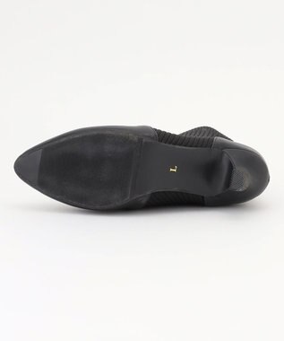 ANY SIS 【23.0~24.5cm】リブポインテッド ブーツ ブラック