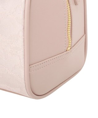 Maison de FLEUR レース2Wayボストンバッグ Pink