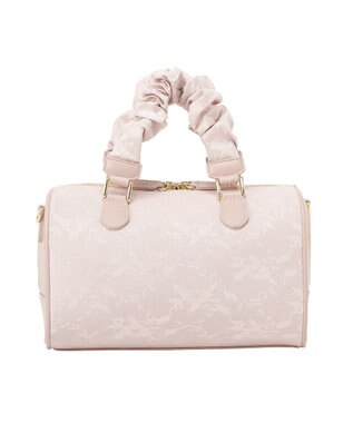 Maison de FLEUR レース2Wayボストンバッグ Pink