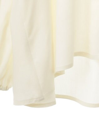 AMERICAN HOLIC サラックール衿フリルラグランブラウス Ivory