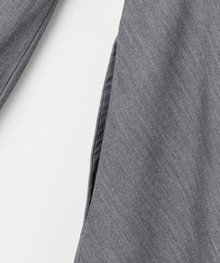 組曲 KIDS 【150-170㎝】 クラシカルグレーワンピース グレー