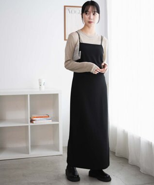 WEGO ラメリブニット ベージュ