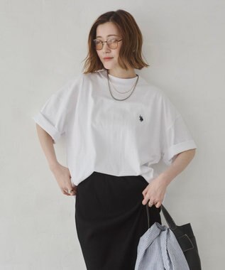 WEGO 【ユニセックス着用ITEM】別注USPOLO　ヘビーウエイトBIGT（S） ホワイト