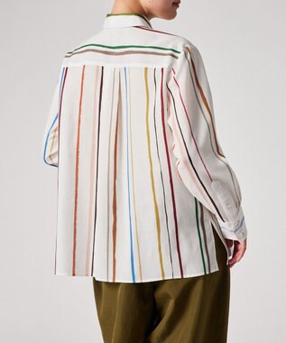 Paul Smith Painted Stripe シャツ エクリュ