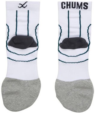 CW-X 【UNISEX】 ソックス CHUMS (チャムス)コラボ 足首サポート。運動時の足の疲労軽減。 汗消臭（つま先,かかと） LNR600 /ワコール グレー