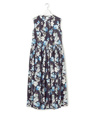  【GOLD LABEL】ペインティングフラワープリント ワンピース