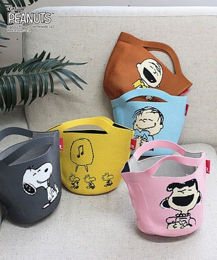 ROOTOTE 8242【スヌーピー：インテリアトート】/ IP.ポーノ.ベビールー.ピーナッツ-6T 02：ウッドストック