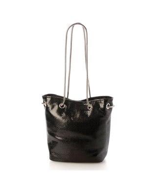 UNBILLION カシュカシュ cachecache / スネークチェーンメタリックミニバッグ