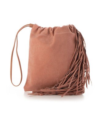 UNBILLION kakatoo ピッグレザーフリンジドロストミニバッグ