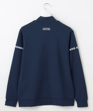 23区GOLF 【MEN】ストレッチモックネックシャツ ネイビー系