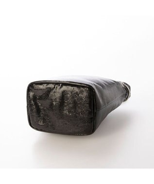 UNBILLION カシュカシュ cachecache / スネークチェーンメタリックミニバッグ ブラック