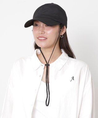 MOONBAT 【遮光100％/UVカット100％】フワクール (Fuwacool)  日差しを完全遮断ガードキャップ　遮光100　UV100 ブラック