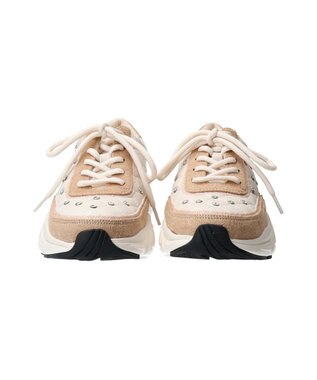 Bridget Birkin 【Bridget Birkin】キルティングストーンスニーカー ベージュコンビ