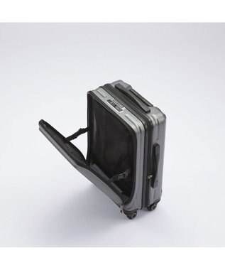 ACE BAGS & LUGGAGE Proteca フレスターEX スーツケース 日本製 36/45L エキスパンド フロントオープン 01551 プロテカ シルバーヘアライン