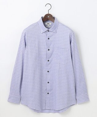 JOSEPH ABBOUD 【キングサイズ・オーガニックコットン使用・自然なストレッチ性】JOE COTTON ストレッチオックスペイズリー シャツ