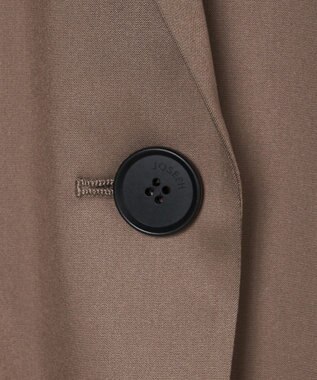 JOSEPH 【WEB&OUTLET限定】ビスバイストレッチ　シングルブレストジャケット Frozen Mocha