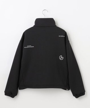 PW CIRCULUS 【WOMEN】ハーフジップ スウェット ブラック系