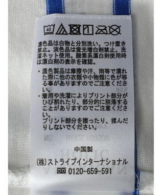 AMERICAN HOLIC 発砲プリントボーダーＴシャツ／Ｄｉｓｎｅｙ Border Ivory