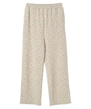 Green Parks ・ＳＵＧＡＲ　ＳＰＯＯＮ　コバナプリーツベロアパンツ Ivory