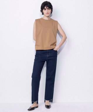 NAVE 【ReNAVE　洗える】ストレッチデニム ネイビー系