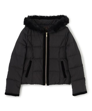 TOCCA 【八木アリサさん着用】【消臭】HEART SHOT ショートダウンコート ブラック系