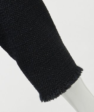 23区 S 【R(アール)】プリペラツイード ワンピース ブラック系