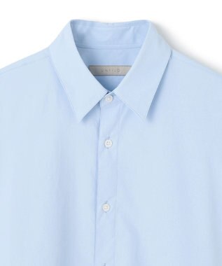 UNFILO MENS 【メンズノンノWEB掲載】コンフォートシャツ レギュラーカラー ライトブルー