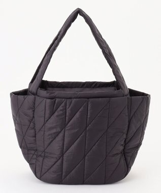 Y'SACCS 【Y’SACCS vous et】キルティングボックストート　Sサイズ ブラック